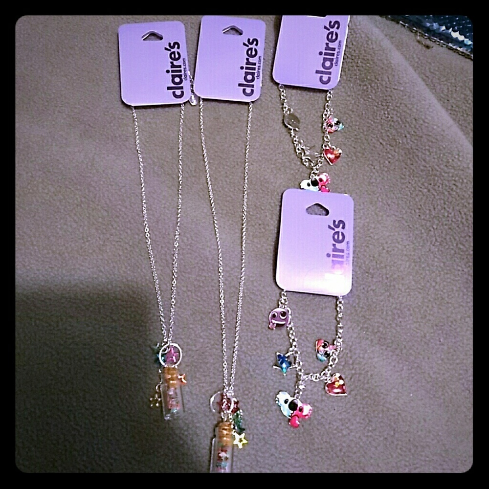 Necklace and Earrings for 2
